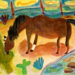 New Mexico Horse by Natalie Goldberg